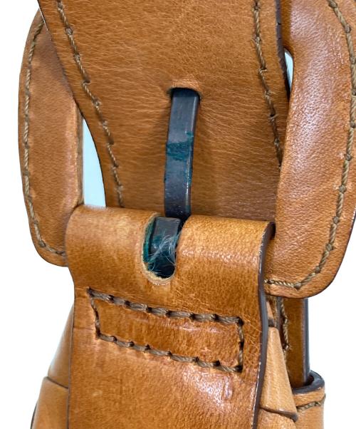 SAZABY（サザビー）SAZABY (サザビー) イントレチャートワンショルダーバッグ ブラウンの古着・服飾アイテム