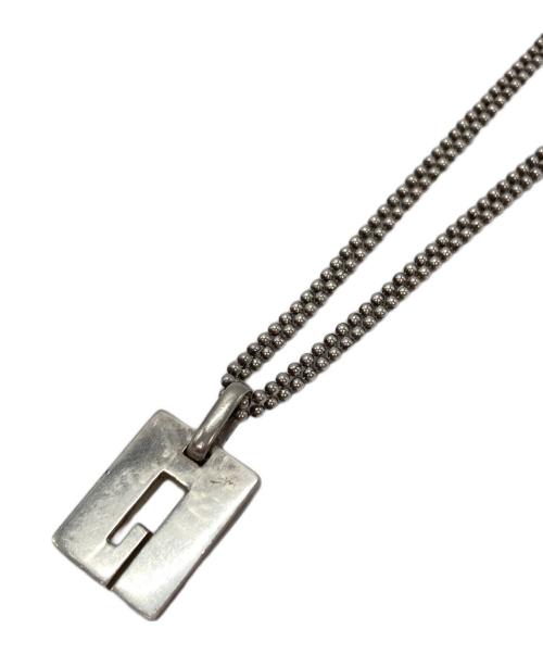 GUCCI（グッチ）GUCCI (グッチ) Gモチーフシルバーネックレス シルバーの古着・服飾アイテム
