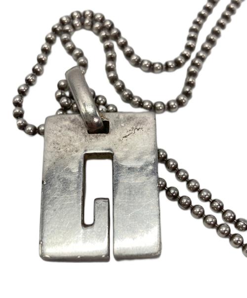 GUCCI（グッチ）GUCCI (グッチ) Gモチーフシルバーネックレス シルバーの古着・服飾アイテム