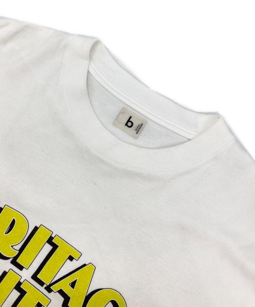 blurhms ROOTSTOCK（ブラームスルーツストック）blurhms ROOTSTOCK (ブラームスルーツストック) HERITAGEビッグロゴプリントTシャツ ホワイト サイズ:無しの古着・服飾アイテム