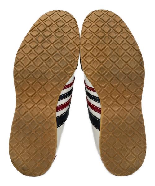 MARIO VALENTINO（マリオ・ヴァレンティーノ）MARIO VALENTINO (マリオ・ヴァレンティーノ) レザースニーカー ネイビー サイズ:24.5の古着・服飾アイテム