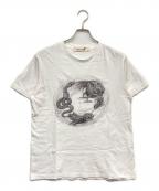GROUND Yグラウンドワイ）の古着「プリントTシャツ」｜ホワイト