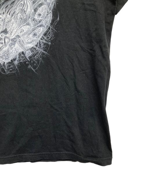 GROUND Y（グラウンドワイ）GROUND Y (グラウンドワイ) プリントTシャツ ブラック サイズ:3の古着・服飾アイテム