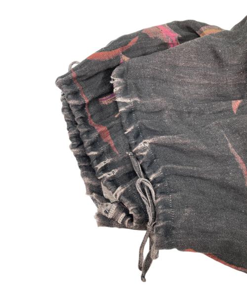 YOHJI YAMAMOTO（ヨウジヤマモト）YOHJI YAMAMOTO (ヨウジヤマモト) サルエル風パンツ ブラック サイズ:2の古着・服飾アイテム