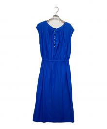 MACPHEE（マカフィー）の古着「ノースリーブワンピース」｜ブルー