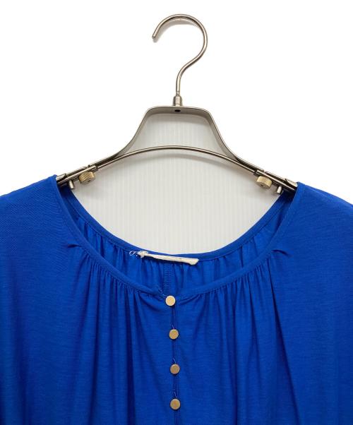 MACPHEE（マカフィー）MACPHEE (マカフィー) ノースリーブワンピース ブルー サイズ:36の古着・服飾アイテム