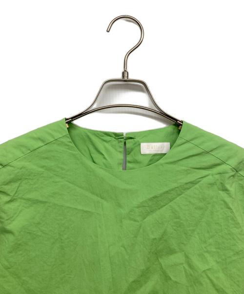 BALLSEY（ボールジィ）BALLSEY (ボールジィ) プロセスドコットン レイヤードライクワンピース グリーン サイズ:36の古着・服飾アイテム