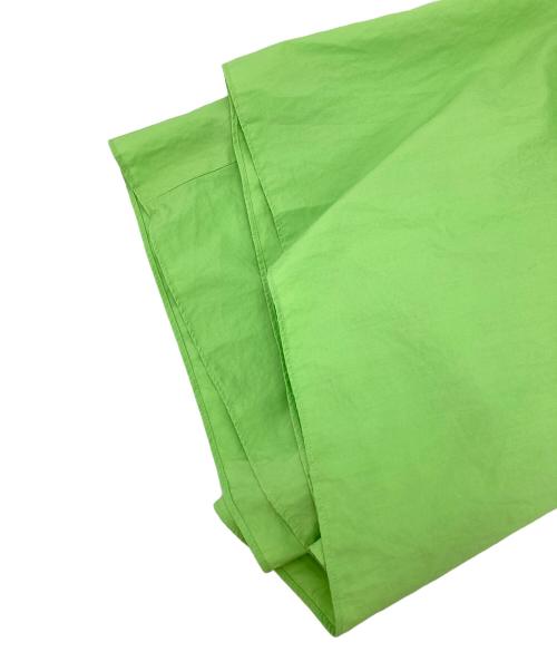 BALLSEY（ボールジィ）BALLSEY (ボールジィ) プロセスドコットン レイヤードライクワンピース グリーン サイズ:36の古着・服飾アイテム