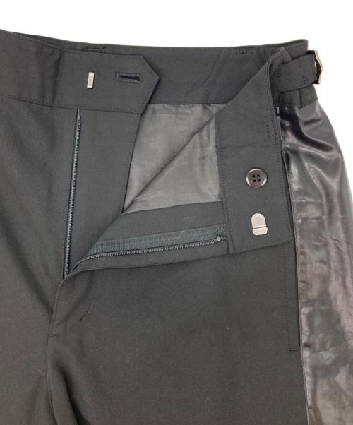 CITYSHOP（シティショップ）CITYSHOP (シティショップ) サイドラインワイドパンツ ブラック サイズ:38の古着・服飾アイテム