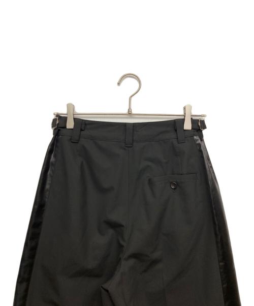 CITYSHOP（シティショップ）CITYSHOP (シティショップ) サイドラインワイドパンツ ブラック サイズ:38の古着・服飾アイテム