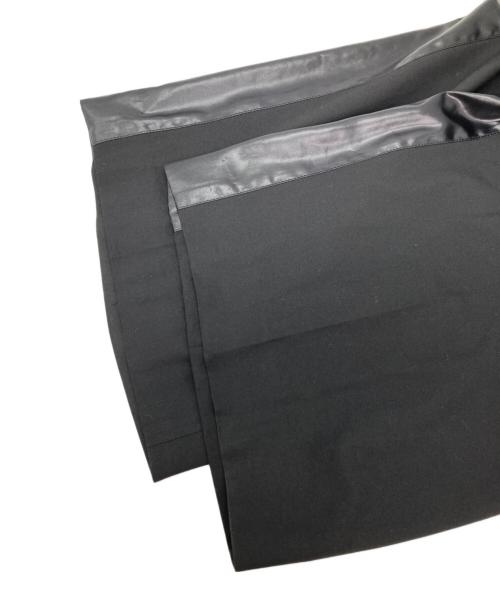 CITYSHOP（シティショップ）CITYSHOP (シティショップ) サイドラインワイドパンツ ブラック サイズ:38の古着・服飾アイテム