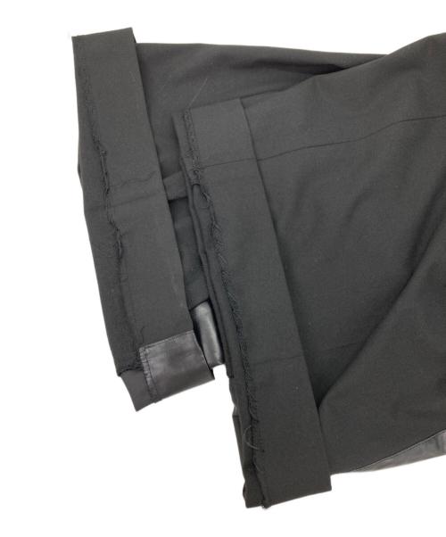 CITYSHOP（シティショップ）CITYSHOP (シティショップ) サイドラインワイドパンツ ブラック サイズ:38の古着・服飾アイテム