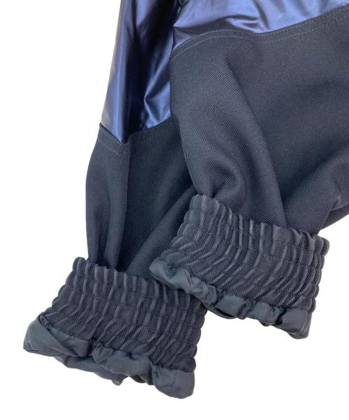 UMBRO（アンブロ）UMBRO (アンブロ) HOTEL PALACE (ホテルプレイス) シャイニーツイルハリントンジャケットブルゾン ネイビー サイズ:Lの古着・服飾アイテム