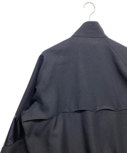 UMBRO（アンブロ）UMBRO (アンブロ) HOTEL PALACE (ホテルプレイス) シャイニーツイルハリントンジャケットブルゾン ネイビー サイズ:Lの古着・服飾アイテム