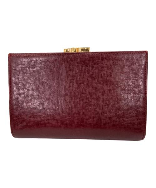 Cartier（カルティエ）Cartier (カルティエ) マストドゥカルティエ 3つ折り財布 レッドの古着・服飾アイテム