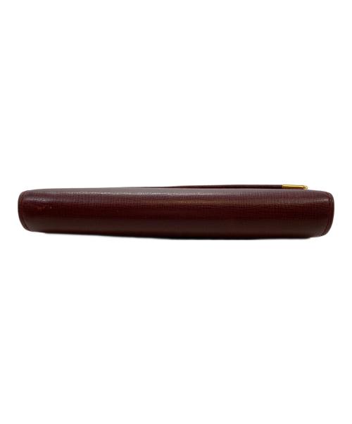 Cartier（カルティエ）Cartier (カルティエ) マストドゥカルティエ 3つ折り財布 レッドの古着・服飾アイテム