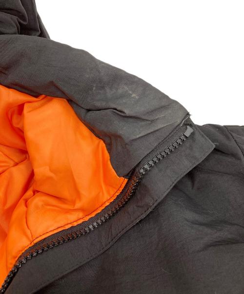 9090（9090）9090 (9090) Space Logo Hooded Down Jacket ブラック サイズ:Lの古着・服飾アイテム