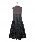 DazzliNダズリン）の古着「ノースリーブコルセットワンピース」｜ブラック