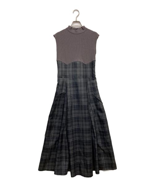 DazzliN（ダズリン）DazzliN (ダズリン) ノースリーブコルセットワンピース ブラック サイズ:Mの古着・服飾アイテム