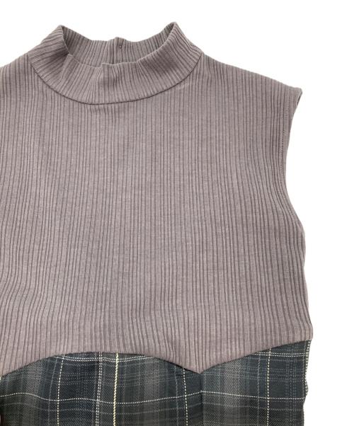 DazzliN（ダズリン）DazzliN (ダズリン) ノースリーブコルセットワンピース ブラック サイズ:Mの古着・服飾アイテム