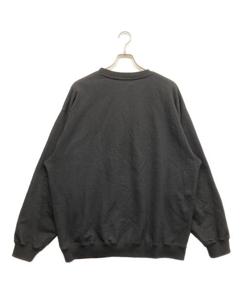 X-LARGE（エクストララージ）X-LARGE (エクストララージ) ヴァーシティロゴ クルーネックスウェットシャツ ブラック サイズ:XLの古着・服飾アイテム