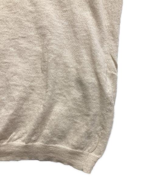 45rpm（45アールピーエム）45rpm (45アールピーエム) コットンノースリーブカットソー ホワイト サイズ:3の古着・服飾アイテム