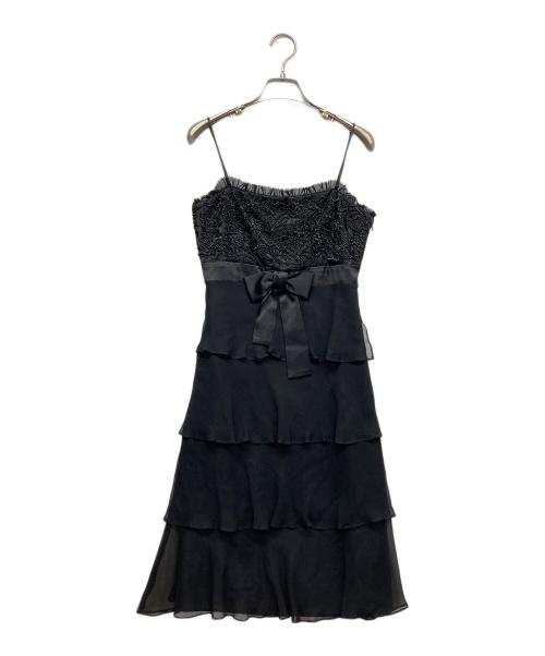 GRACE CLASS（グレースクラス）GRACE CLASS (グレースクラス) シルクキャミソールワンピース ブラック サイズ:36の古着・服飾アイテム