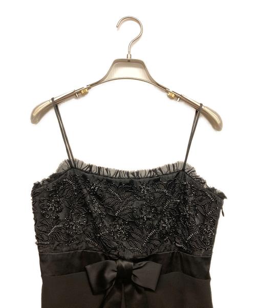 GRACE CLASS（グレースクラス）GRACE CLASS (グレースクラス) シルクキャミソールワンピース ブラック サイズ:36の古着・服飾アイテム