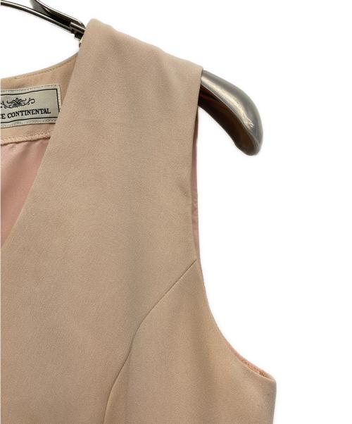 GRACE CONTINENTAL（（グレースコンチネンタル）GRACE CONTINENTAL (（グレースコンチネンタル) レース刺繍ノースリーブワンピース ピンク サイズ:36の古着・服飾アイテム