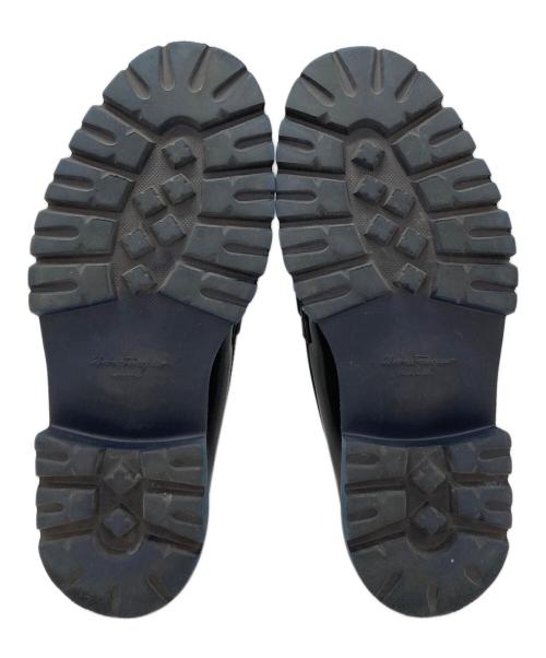 Salvatore Ferragamo（サルヴァトーレ フェラガモ）Salvatore Ferragamo (サルヴァトーレ フェラガモ) ガンチーニローファー ブラック サイズ:7の古着・服飾アイテム