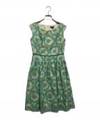 TOCCAトッカ）の古着「ノースリーブワンピース」｜グリーン