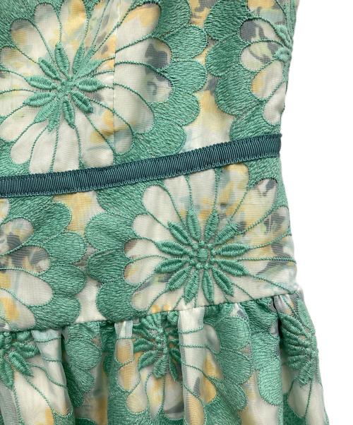 TOCCA（トッカ）TOCCA (トッカ) ノースリーブワンピース グリーンの古着・服飾アイテム