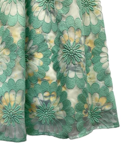 TOCCA（トッカ）TOCCA (トッカ) ノースリーブワンピース グリーンの古着・服飾アイテム