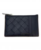 BOTTEGA VENETAボッテガベネタ）の古着「イントレチャートコインケース」｜ネイビー