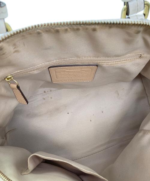 COACH（コーチ）COACH (コーチ) ハンドバッグ ピンクの古着・服飾アイテム