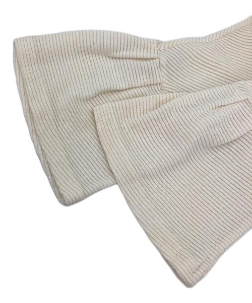 BURBERRY BLUE LABEL（バーバリーロンドンブルーレーベル）BURBERRY BLUE LABEL (バーバリーロンドンブルーレーベル) カーディガン ホワイト サイズ:38の古着・服飾アイテム