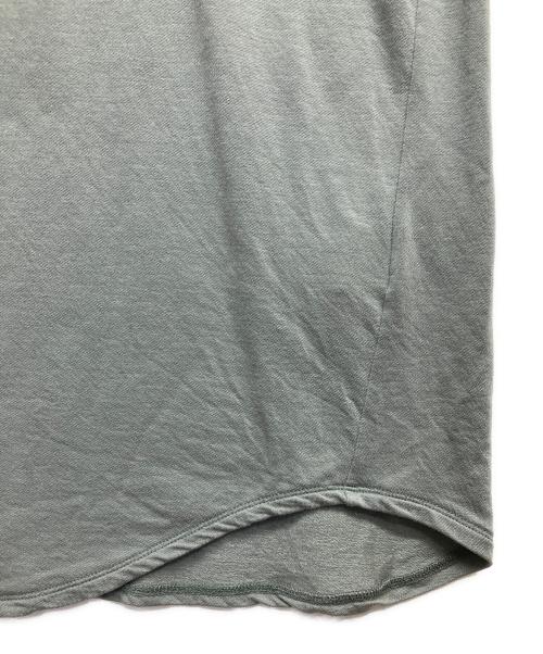 MACPHEE（マカフィー）MACPHEE (マカフィー) ベアジャージー ギャザースリーブワンピース グレー サイズ:Sの古着・服飾アイテム