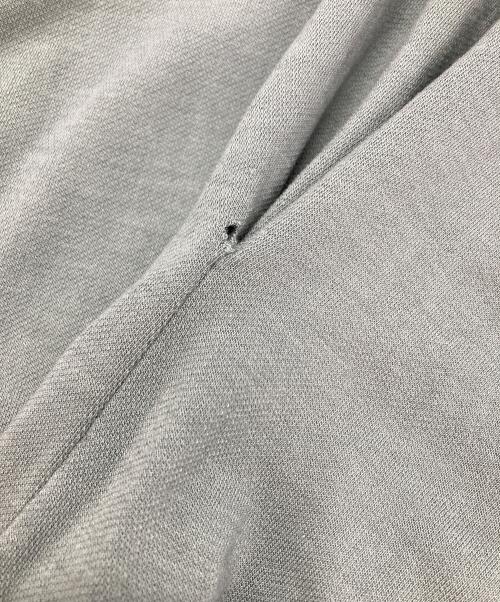 MACPHEE（マカフィー）MACPHEE (マカフィー) ベアジャージー ギャザースリーブワンピース グレー サイズ:Sの古着・服飾アイテム