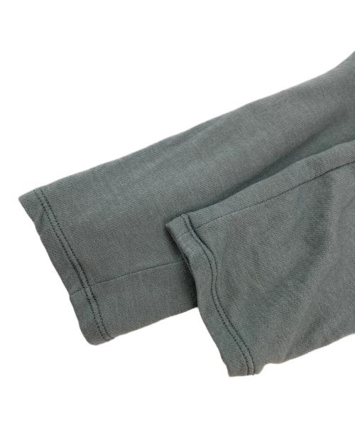 MACPHEE（マカフィー）MACPHEE (マカフィー) ベアジャージー ギャザースリーブワンピース グレー サイズ:Sの古着・服飾アイテム