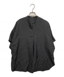 INDIVI（インディヴィ）の古着「スキッパードルマンブラウス」｜ブラック