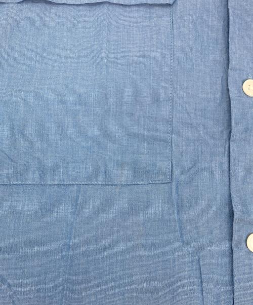 green label relaxing（グリーンレーベルリラクシング）green label relaxing (グリーンレーベルリラクシング) 半袖シャツ ブルー サイズ:Sの古着・服飾アイテム