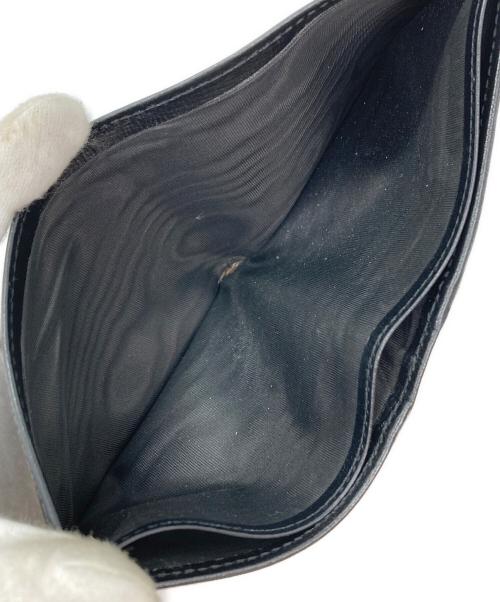 GUCCI（グッチ）GUCCI (グッチ) GGスプリーム コンパクトウォレット ブラックの古着・服飾アイテム