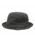 STETSON (ステットソン) ツイードハット グレー：7000円