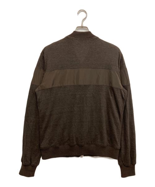 ROBERTO COLLINA（ロベルトコリーナ）ROBERTO COLLINA (ロベルトコリーナ) リネン混ジャケット ブラウン サイズ:46の古着・服飾アイテム