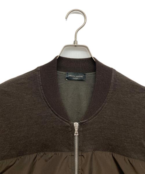 ROBERTO COLLINA（ロベルトコリーナ）ROBERTO COLLINA (ロベルトコリーナ) リネン混ジャケット ブラウン サイズ:46の古着・服飾アイテム