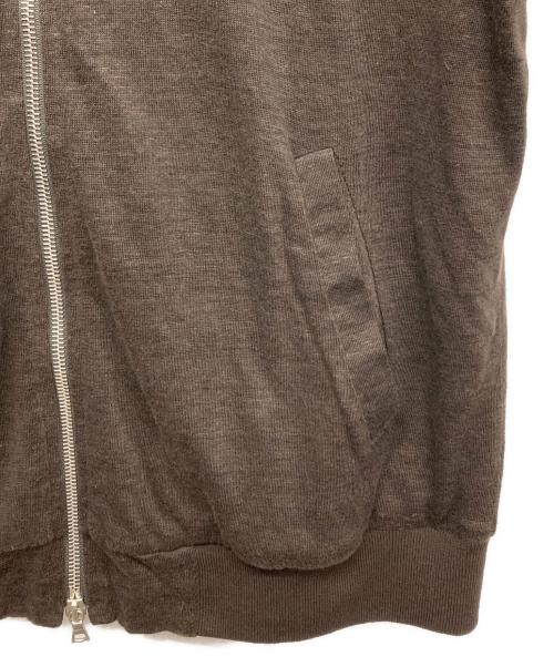 ROBERTO COLLINA（ロベルトコリーナ）ROBERTO COLLINA (ロベルトコリーナ) リネン混ジャケット ブラウン サイズ:46の古着・服飾アイテム