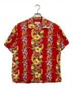 HAWAIIANハワイアン）の古着「アロハシャツ」｜レッド