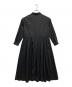 To b. by agnes b. (トゥービー バイ アニエスベー) ウエストマークブラウスワンピース ブラック サイズ:36：6000円