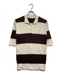PHEENY（フィーニー）の古着「Cotton wholegarment polo S/S」｜ホワイト