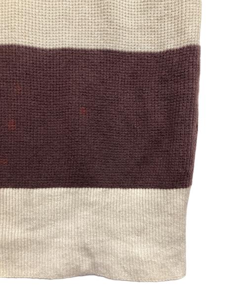 PHEENY（フィーニー）PHEENY (フィーニー) Cotton wholegarment polo S/S ホワイト サイズ:Fの古着・服飾アイテム